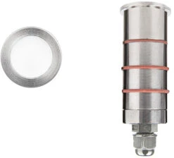 WAC Lighting 3.13" LED Modern Outdoor Landscape Lighting Design Marine Grade Stainless Steel 1011-SS