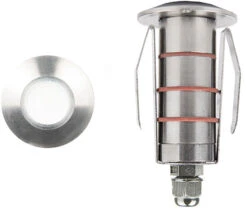 WAC Lighting 3.13" LED Modern Outdoor Residential Landscape Lighting Marine Grade Stainless Steel 1021-SS