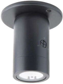 WAC Lighting 4.18" LED Modern Exterior Flush Lighting Black 3831-27/30/40BK