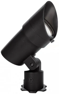 WAC Lighting 7.25" LED Contemporary Landscape Lighting Black 5212-BK
