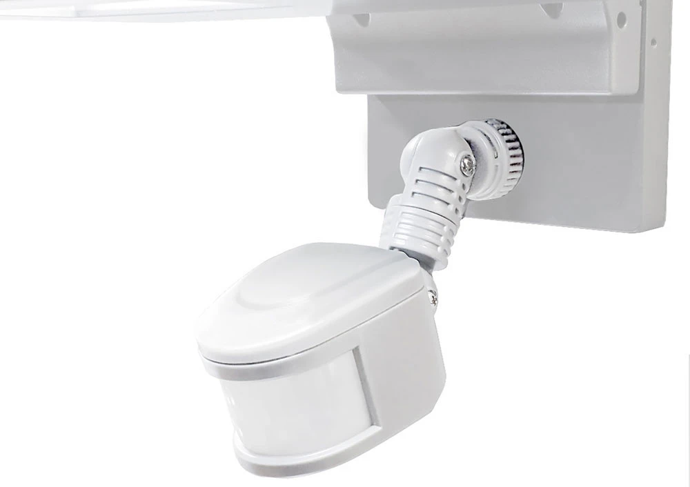 WAC Lighting Endurance 11.75" Modern Motion Detector Light White MS-120-WT 1 WAC Lighting Endurance 11.75" Modern Motion Detector Light White MS-120-WT