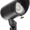 WAC Lighting 4.13" LED Contemporary Landscape Lighting Black 5411-BK