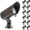 WAC Lighting 4.13" LED Modern Landscape Lighting Bronze 5311-BZ-12