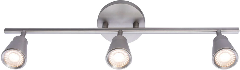 WAC Lighting Solo 6.89" LED Modern Track Lighting Brushed Nickel TK-180503-30-BN 1 WAC Lighting Solo 6.89" LED Modern Track Lighting Brushed Nickel TK-180503-30-BN