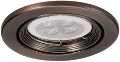 WAC Lighting WAC 0.19" LED Contemporary Down Lighting Insert Copper Bronze HR-836LED-CB