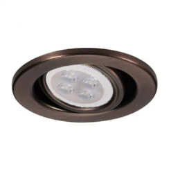 WAC Lighting WAC 0.19" LED Contemporary Recessed Light Insert Copper Bronze HR-837LED-CB