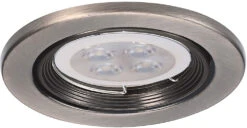 WAC Lighting WAC 0.19" LED Modern Down Lighting Insert Brushed Nickel HR-836LED-BN