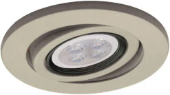 WAC Lighting WAC 1" LED Contemporary Down Lighting Insert Brushed Nickel HR-D417LED-BN