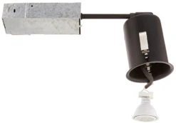 WAC Lighting WAC 3.25" LED Contemporary Can Light Housing - 2.5 Inch Low Voltage Remodeling - White HR-801-LED-WT