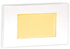 WAC Lighting 3.13" LED Modern Indoor Step Lighting White WL-LED130-AM-WT