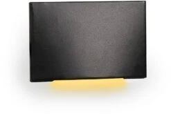 WAC Lighting 3.13" LED Modern Indoor Step Light Black WL-LED110-AM-BK