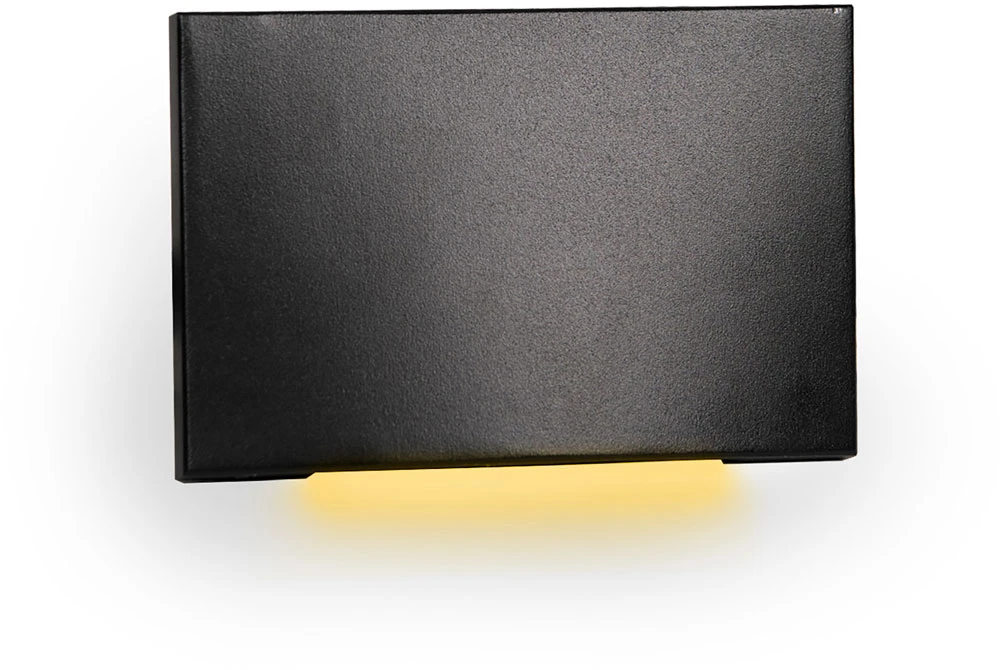 WAC Lighting 3.13" LED Modern Indoor Step Light Black WL-LED110-AM-BK 1 WAC Lighting 3.13" LED Modern Indoor Step Light Black WL-LED110-AM-BK