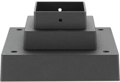 Z-Lite Pier Mounts 3.5" Outdoor - Black SQPM-BK