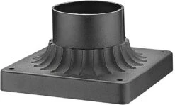 Z-Lite Pier Mounts 3" Outdoor - Black PM-BK