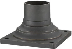 Z-Lite Pier Mounts 4" Exterior - Oil Rubbed Bronze 533PM-ORB