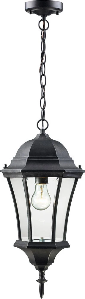 Z-Lite Wakefield 19.5" Outdoor Drop Ceiling Lighting Black 522CHM-BK 1 Z-Lite Wakefield 19.5" Outdoor Drop Ceiling Lighting Black 522CHM-BK